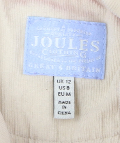 Joules Women's Multicoloured Striped Sweatshirt UK 12