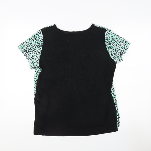 French Connection Women’s Multicoloured XS T-Shirt, Animal Print