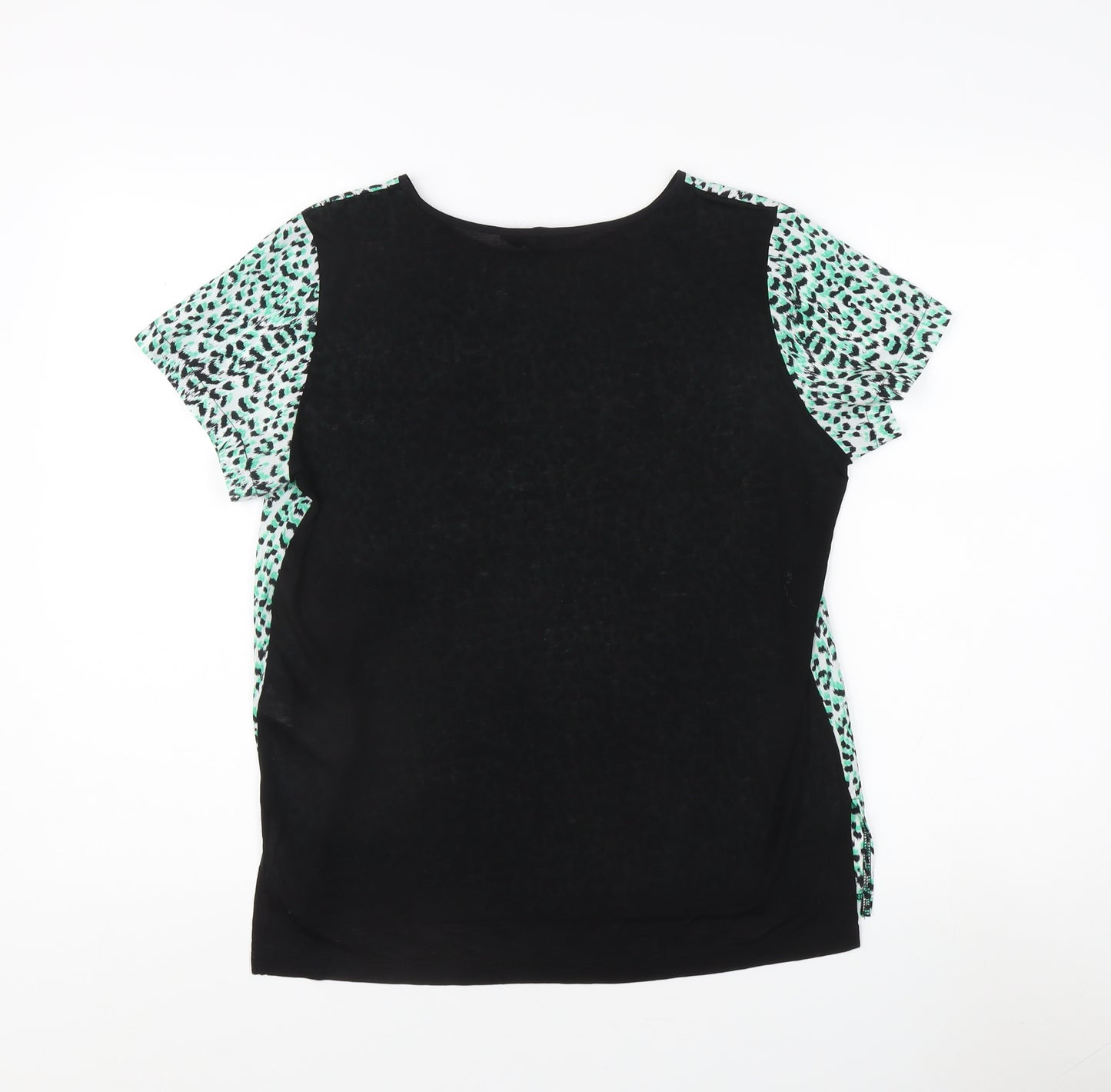 French Connection Women’s Multicoloured XS T-Shirt, Animal Print
