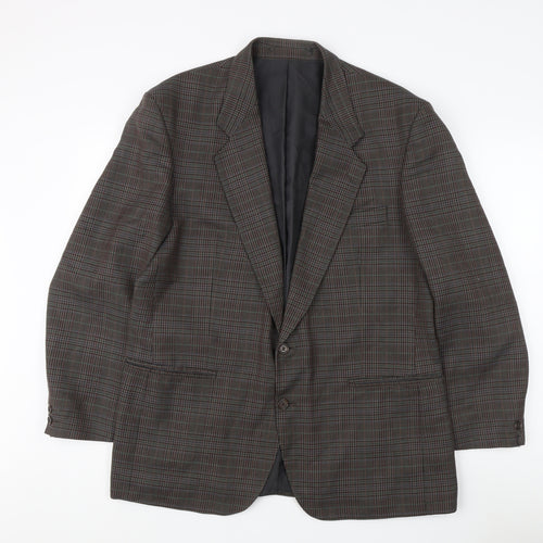 Centaur Men's Check Blazer UK 44 Regular Two-Button