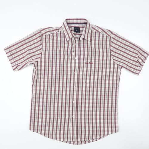 James Pringle Men's Multicoloured Plaid Shirt, M