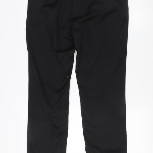 Cavani Black Men's Dress Pants 34 Straight-Leg