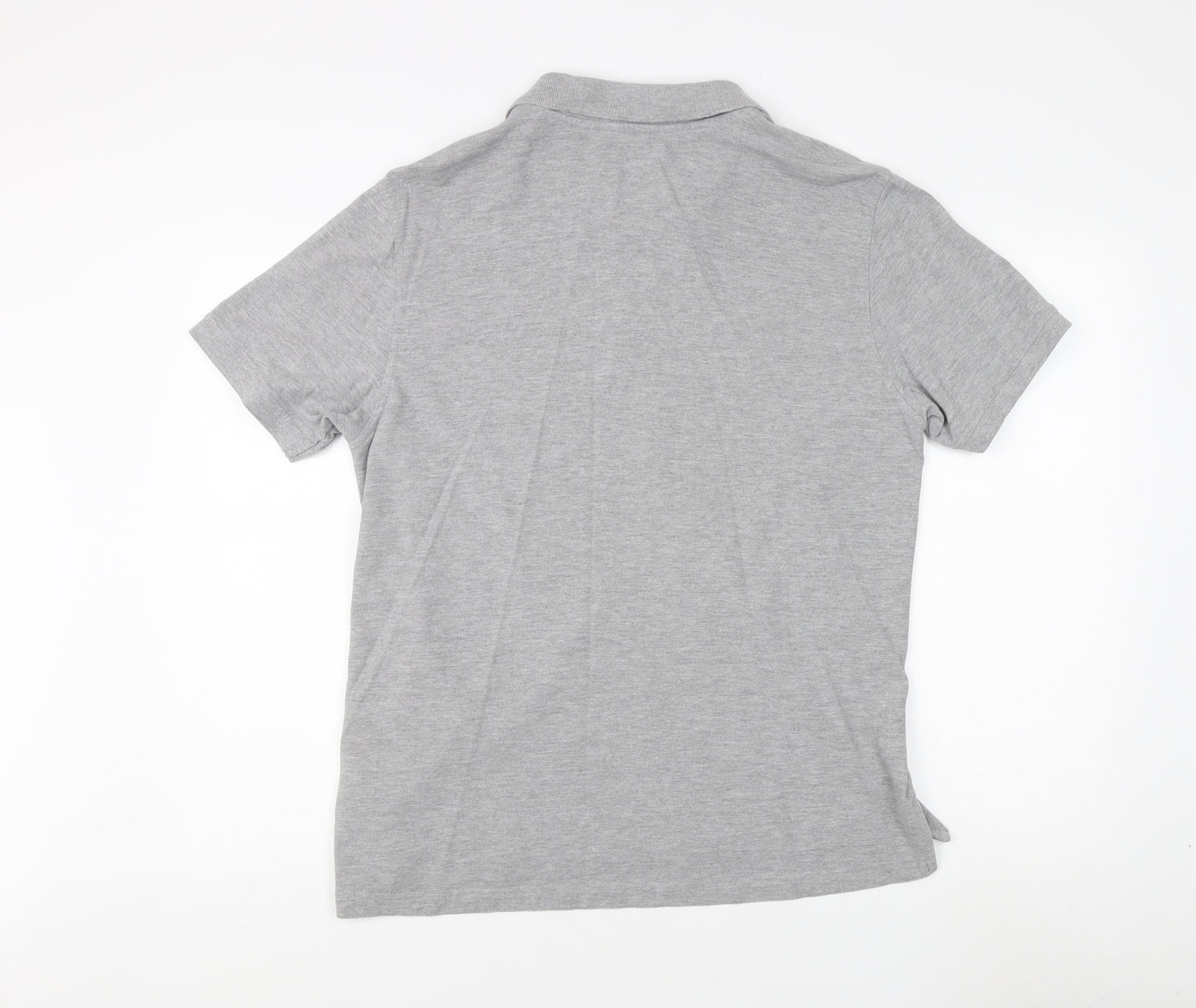 Pierre Cardin Men's Grey L Polo Shirt Short Sleeve