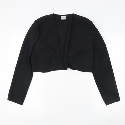 Mackays Women's Black Cropped Jacket, Size 12