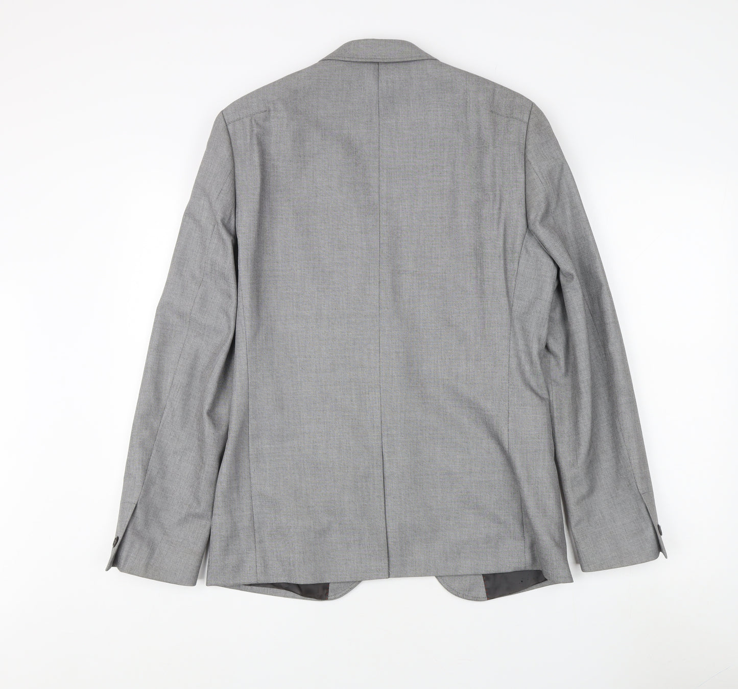 White Label Men's Grey Blazer 38 Regular Jacket