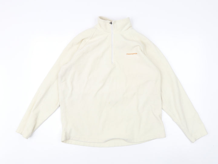 Craghoppers Women's Ivory Pullover Sweatshirt, Size 12