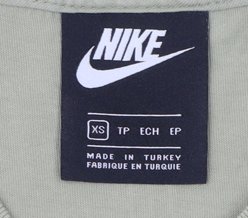 Nike Unisex Green XS Basic T-Shirt