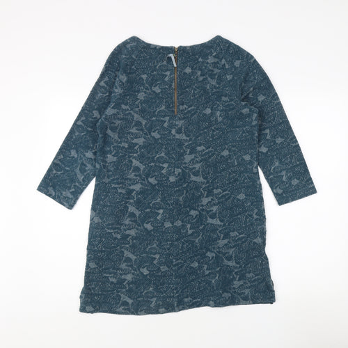 White Stuff Women's Blue Shift Dress Size 12