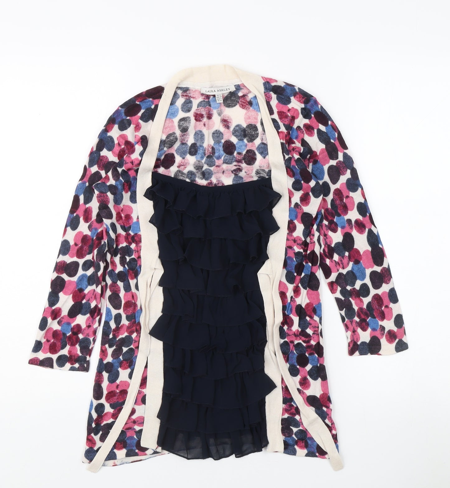 Laura Ashley Women's Multicoloured Floral Tunic 3/4 Sleeve