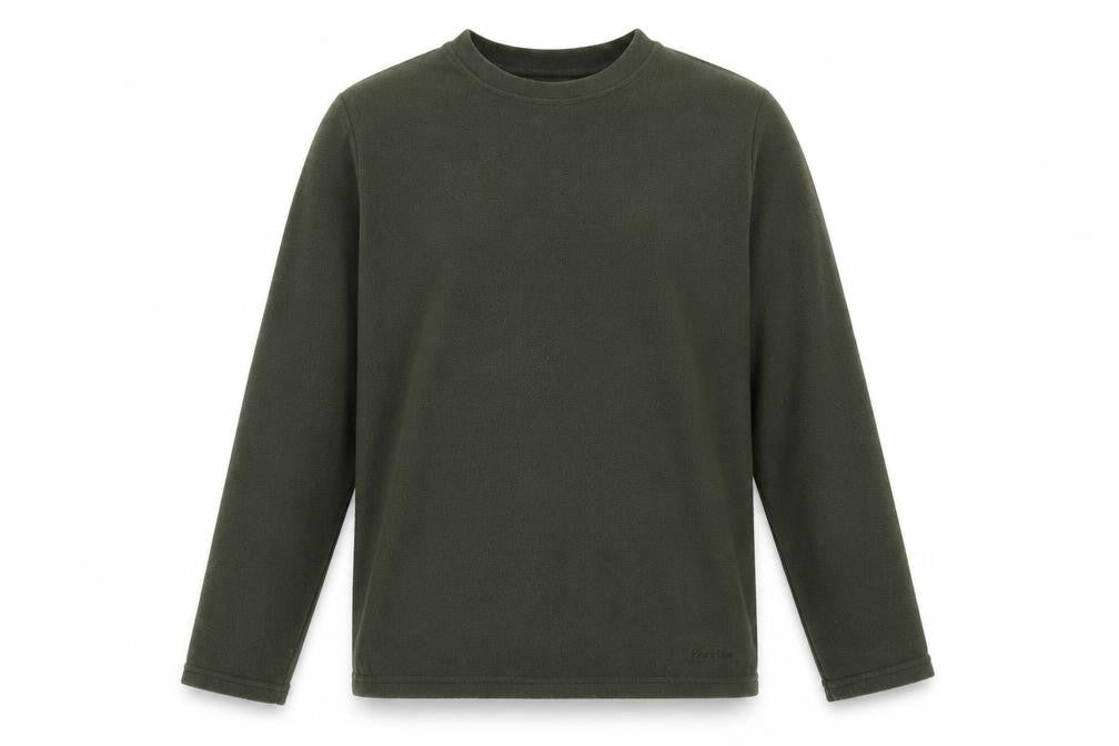 Front view of Peter Storm Women's XS Green Fleece Sweatshirt