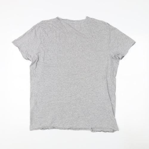 Jack & Jones Men’s Grey XL Crew Neck T-Shirt