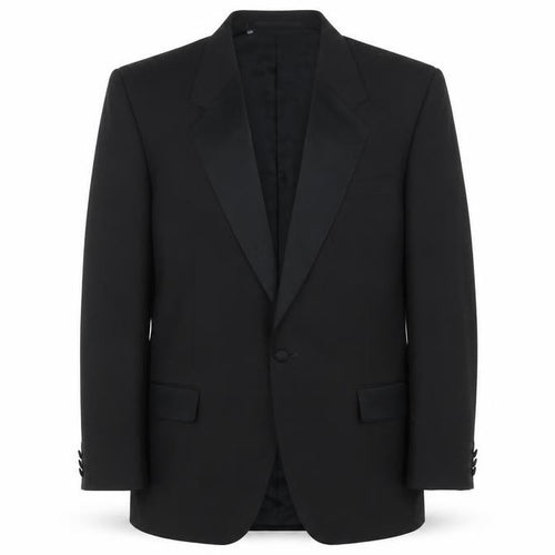 Revira Men's Black Regular Fit Blazer, Size 40