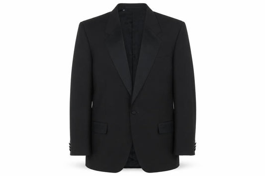Revira Men's Black Regular Fit Blazer, Size 40