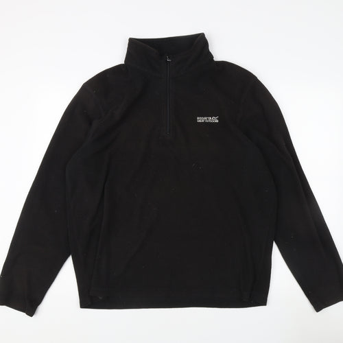 Regatta Men's Black XL Pullover Sweatshirt, Hiking Fleece
