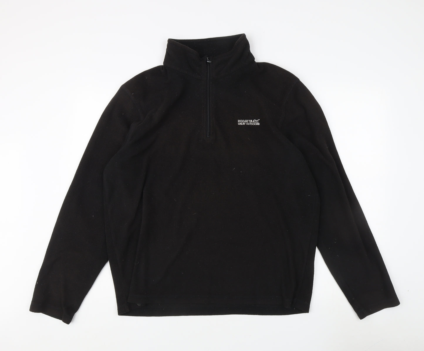 Regatta Men's Black XL Pullover Sweatshirt, Hiking Fleece