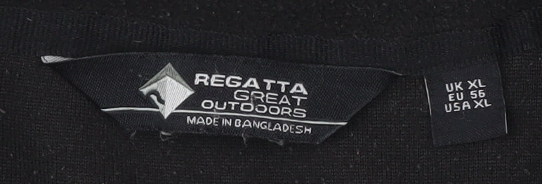 Regatta Men's Black XL Pullover Sweatshirt, Hiking Fleece