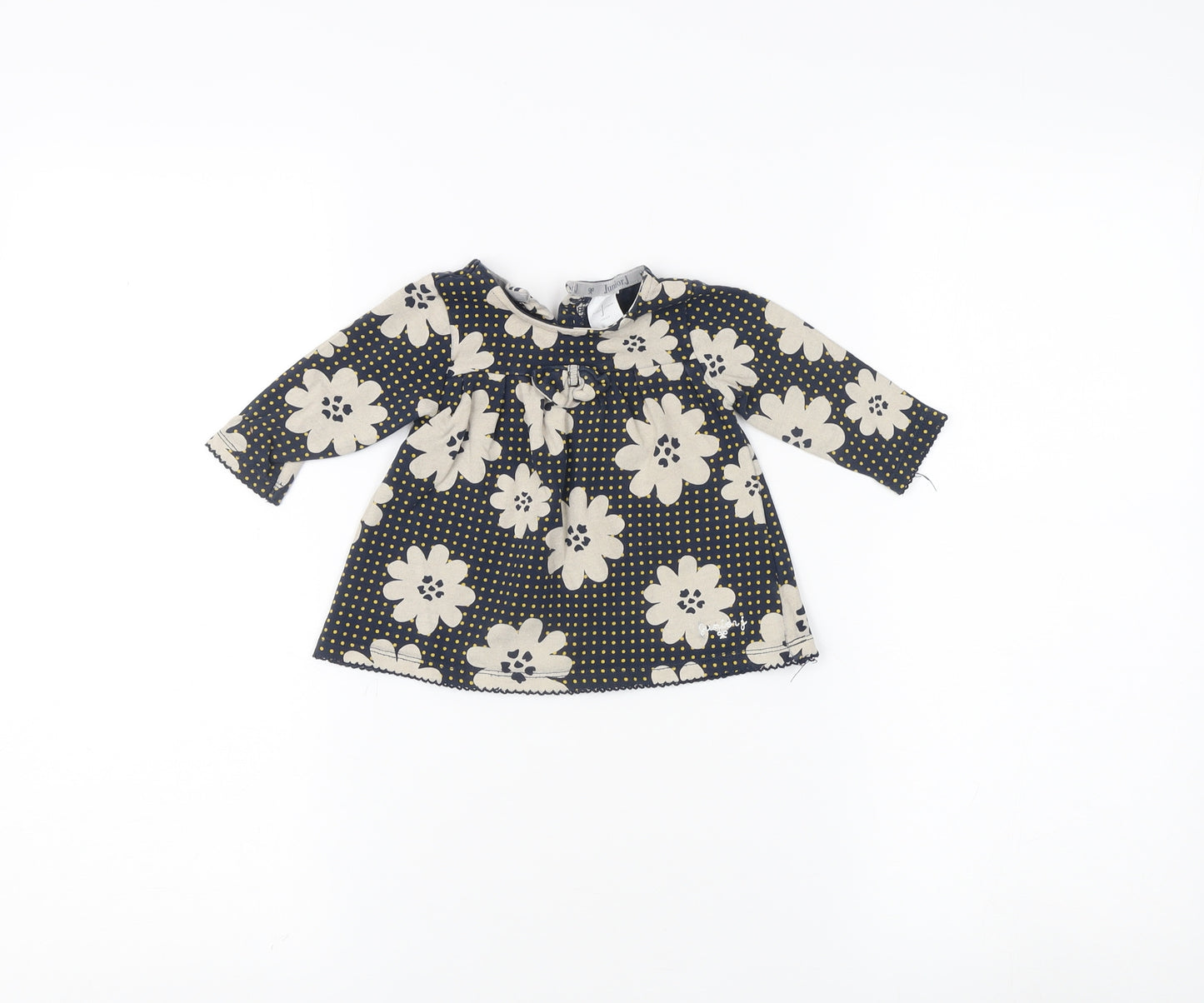 Jasper Conran Floral Top Black Unisex Baby 3-6 Months