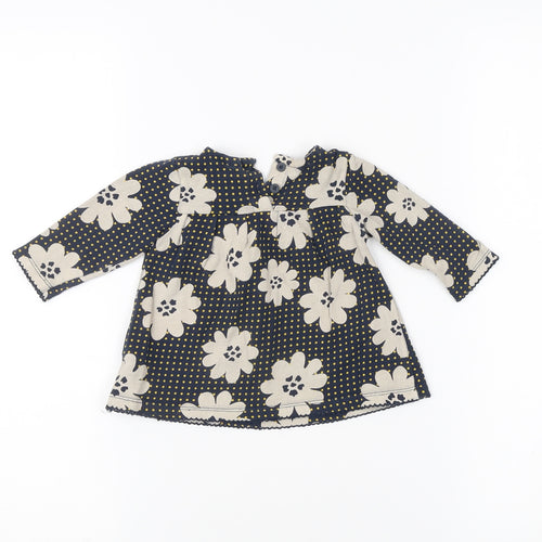 Jasper Conran Floral Top Black Unisex Baby 3-6 Months
