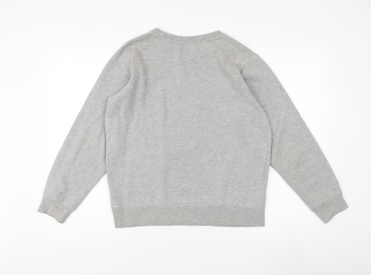 Champion Grey Large Pullover Sweatshirt for Unisex