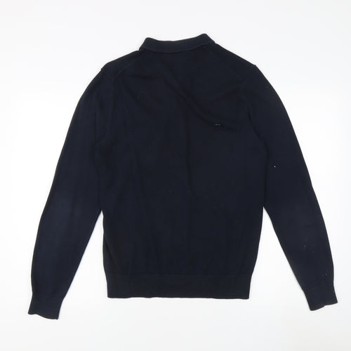 Ben Sherman Men's Blue polo Jumper, size Small.