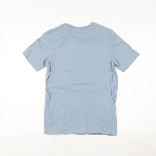 Jack & Jones Boys Blue T-Shirt, 14 Years, Casual, Logo Accent