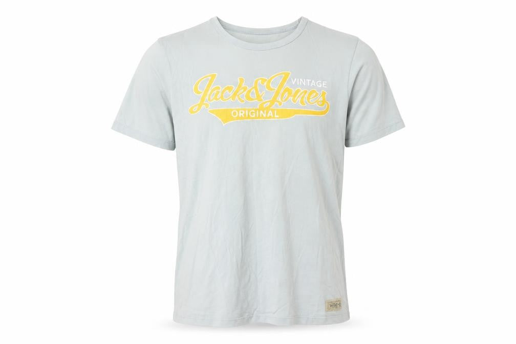 Jack & Jones Men's Blue Vintage T-Shirt L