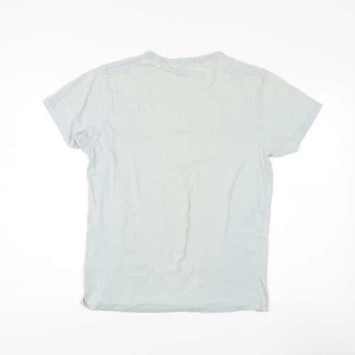 Jack & Jones Men's Blue Vintage T-Shirt L