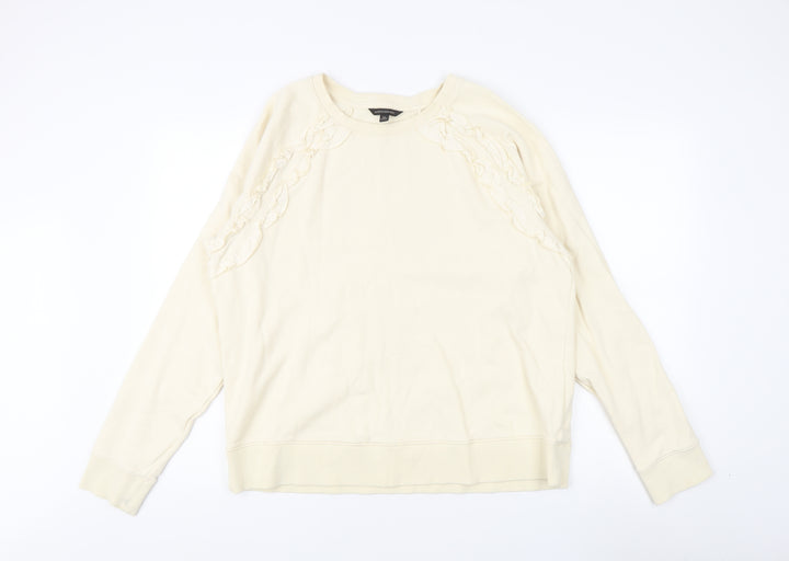 Banana Republic Unisex Beige XL Sweatshirt