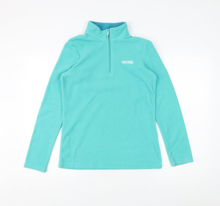 Regatta Women's Blue Pullover Sweatshirt, Size 8
