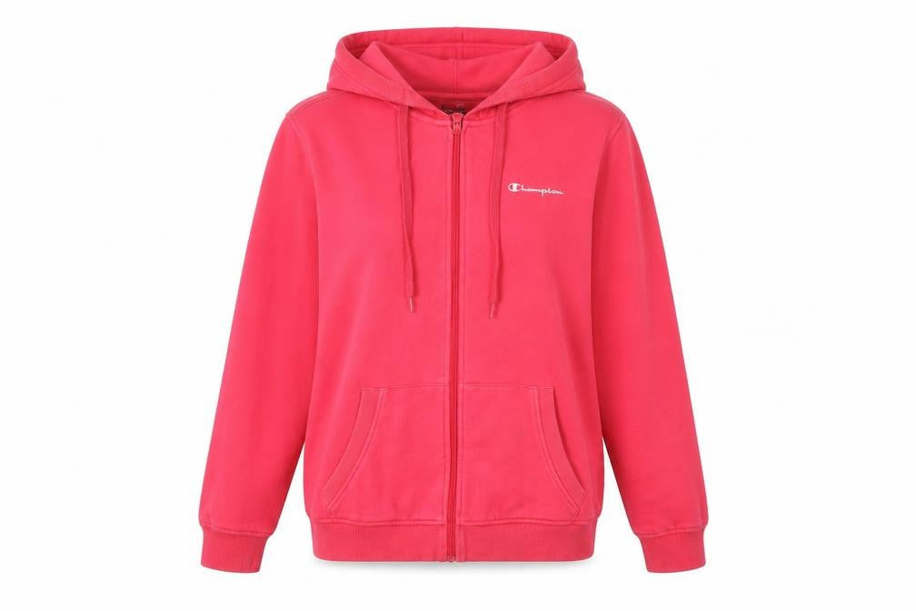 Champion Unisex Red Full Zip Hoodie XL Casual