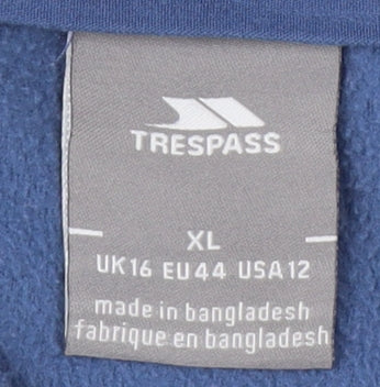 Trespass Women's Blue Fleece Jacket, XL, Casual Wear
