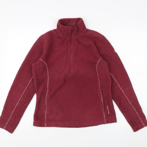 Craghoppers Women's Red Fleece Pullover UK 10