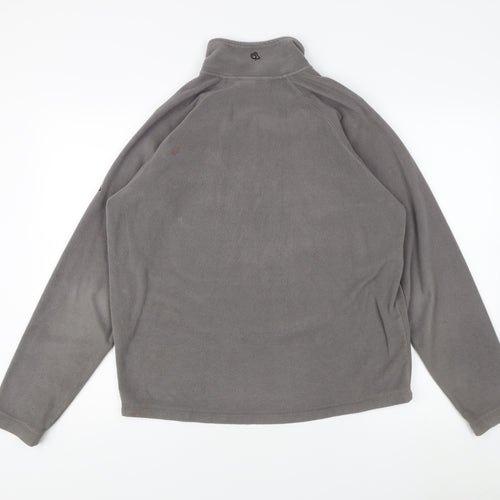 Craghoppers Men's Grey 1/4 Zip Fleece Sweatshirt S