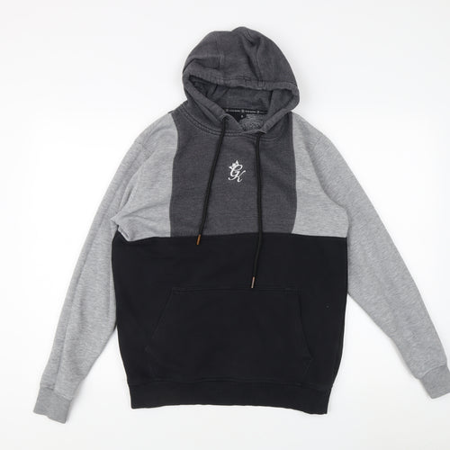 GK Men's Multicoloured Pullover Hoodie S