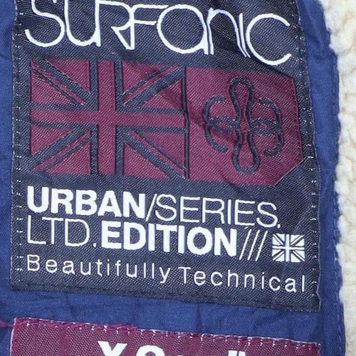 Surfanic Women's Blue XS Parka Jacket Hooded