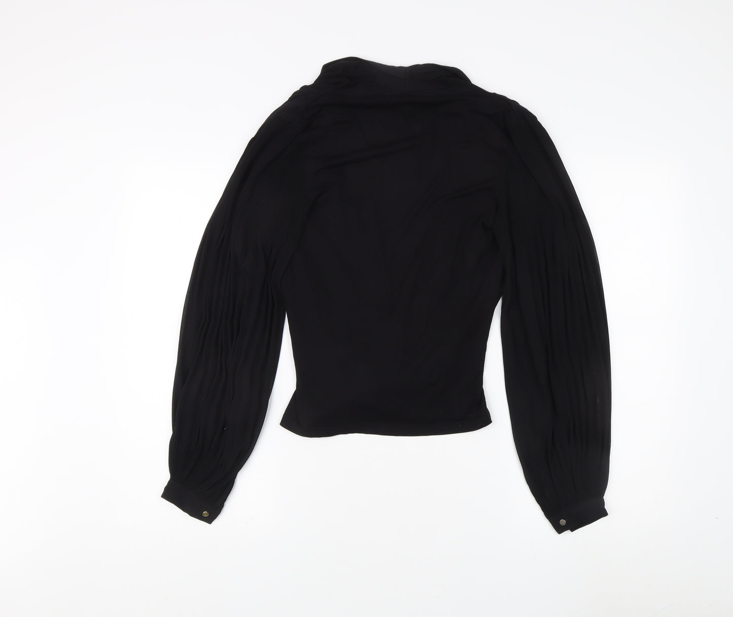 Jasper Conran Women's Black Wrap Blouse - Size 8