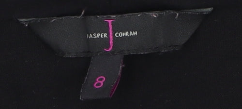Jasper Conran Women's Black Wrap Blouse - Size 8