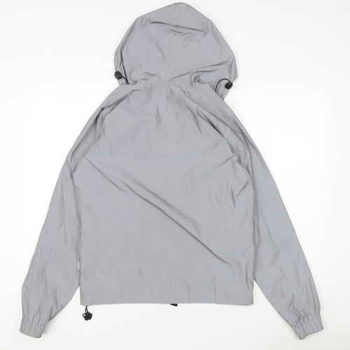 Nicce Men's Grey Windbreaker Jacket XS