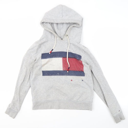 Hilfiger Denim Men's Grey Pullover Hoodie S