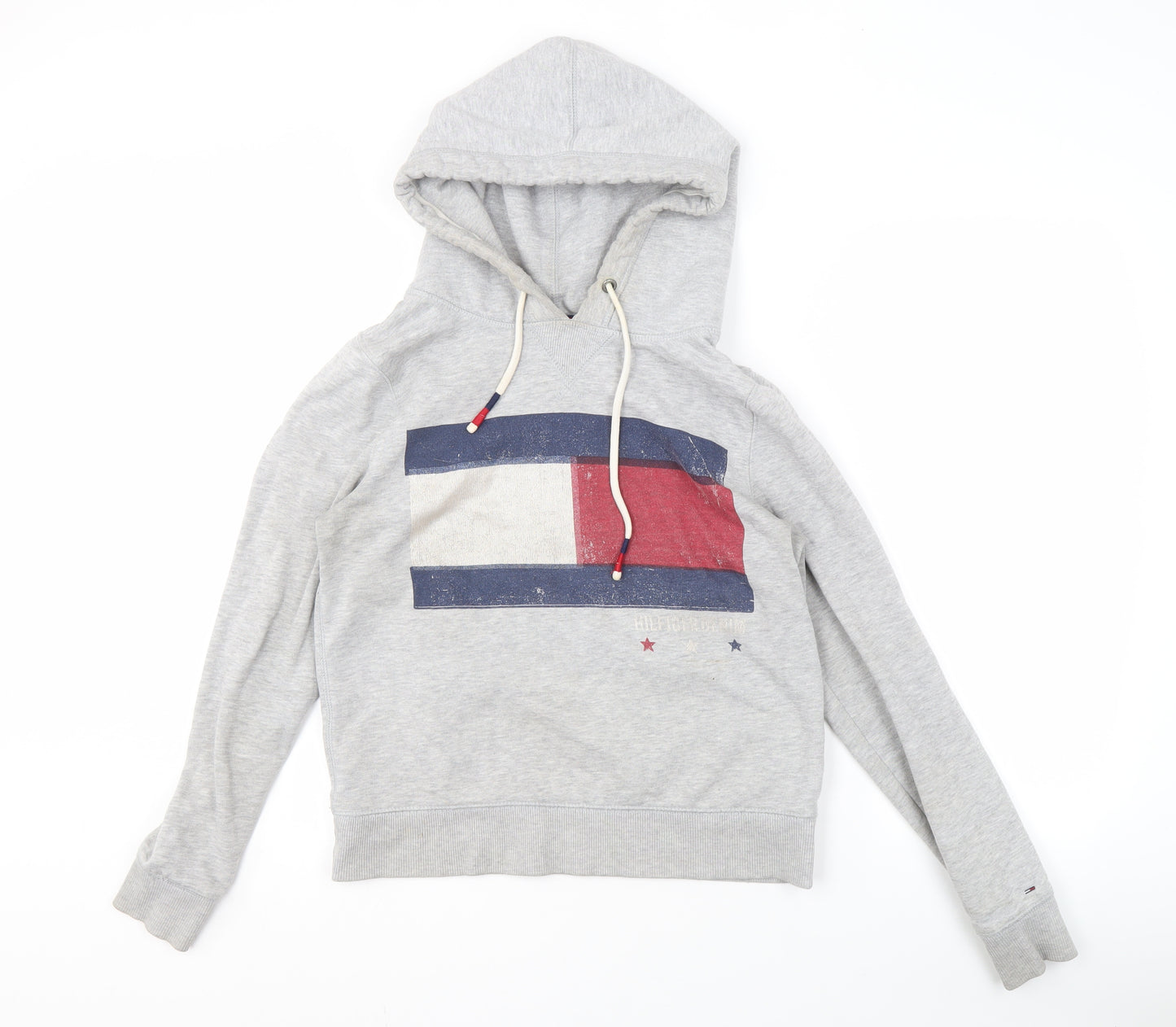 Hilfiger Denim Men's Grey Pullover Hoodie S
