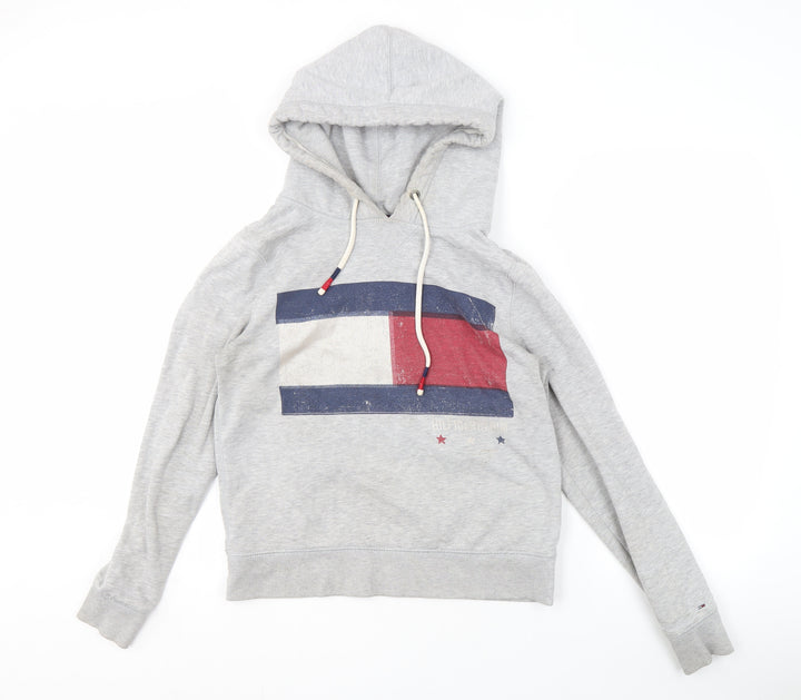 Hilfiger Denim Men's Grey Pullover Hoodie S