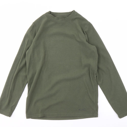 Peter Storm Men's Green Fleece Pullover Sweatshirt XS