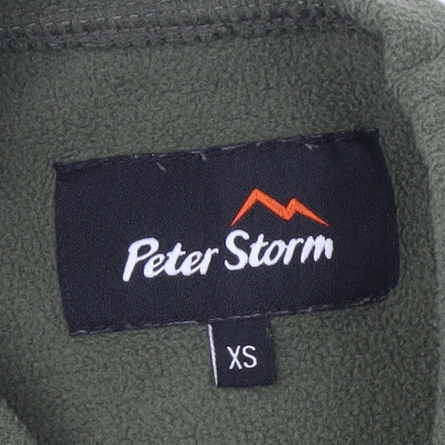 Peter Storm Men's Green Fleece Pullover Sweatshirt XS