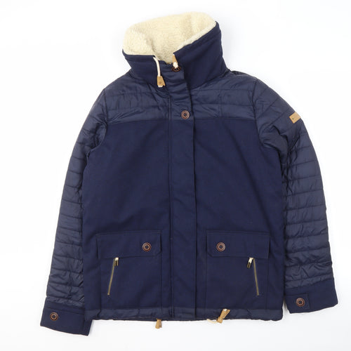 Roxy Men's Blue Puffer Jacket L Size Casual Style