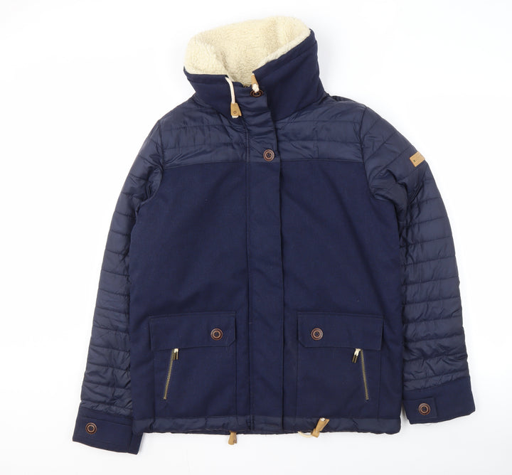 Roxy Men's Blue Puffer Jacket L Size Casual Style