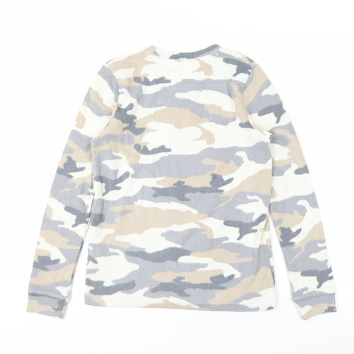 Abercrombie Kids Boys Camouflage Pullover Sweatshirt, 14 Years