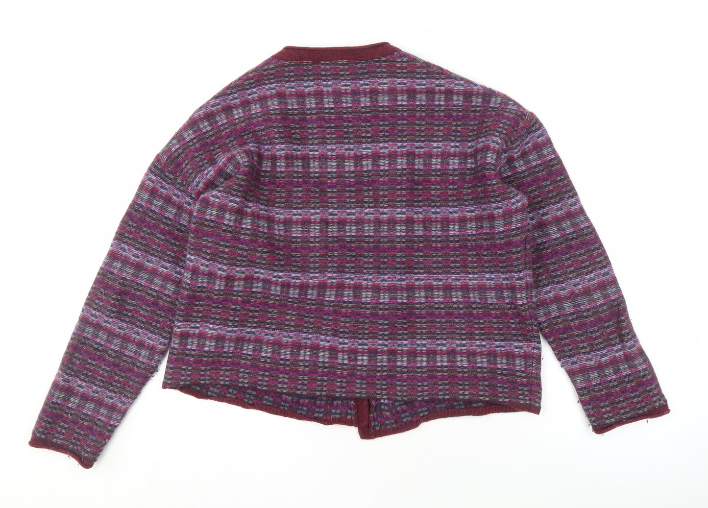 Seasalt Cornwall Women's Multicoloured Open Front Cardigan Size 12