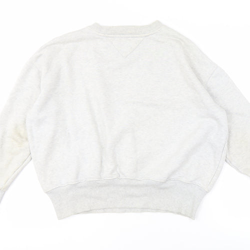 Tommy Jeans Men's Grey XS Logo Sweatshirt