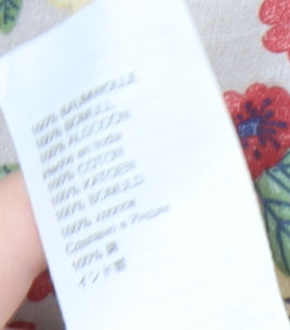 Seasalt Women's Multicoloured Floral Blouse Size 10