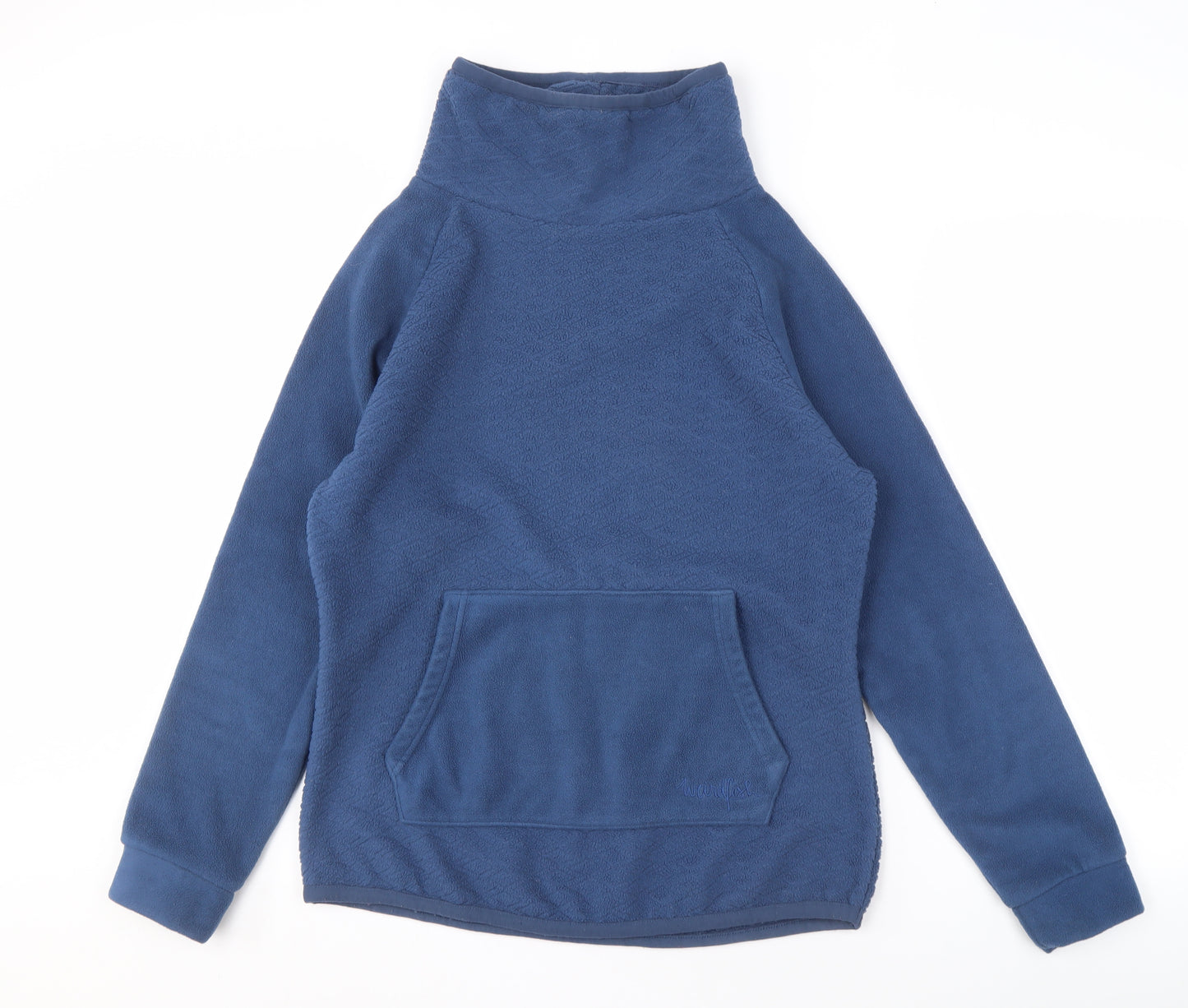 Weird Fish Women's Blue Pullover Sweatshirt, Size 10